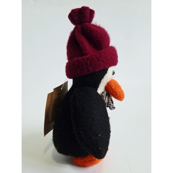 Artisan Flair Penguin Plush Stuffed Animal Toy Winter Christmas Miss Elles Set - Picture 4 of 13